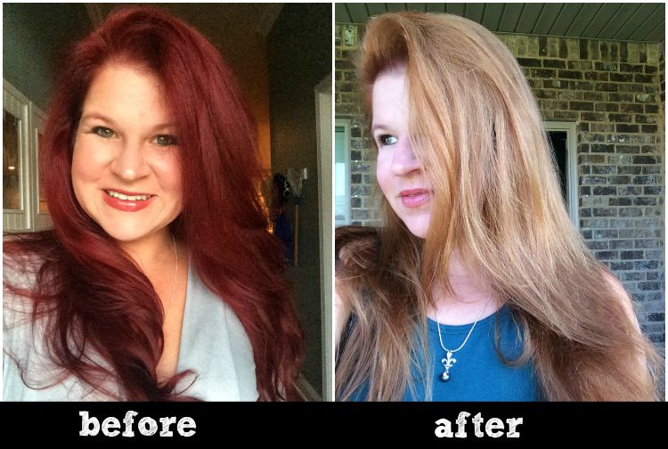 color oops extra strength before and after