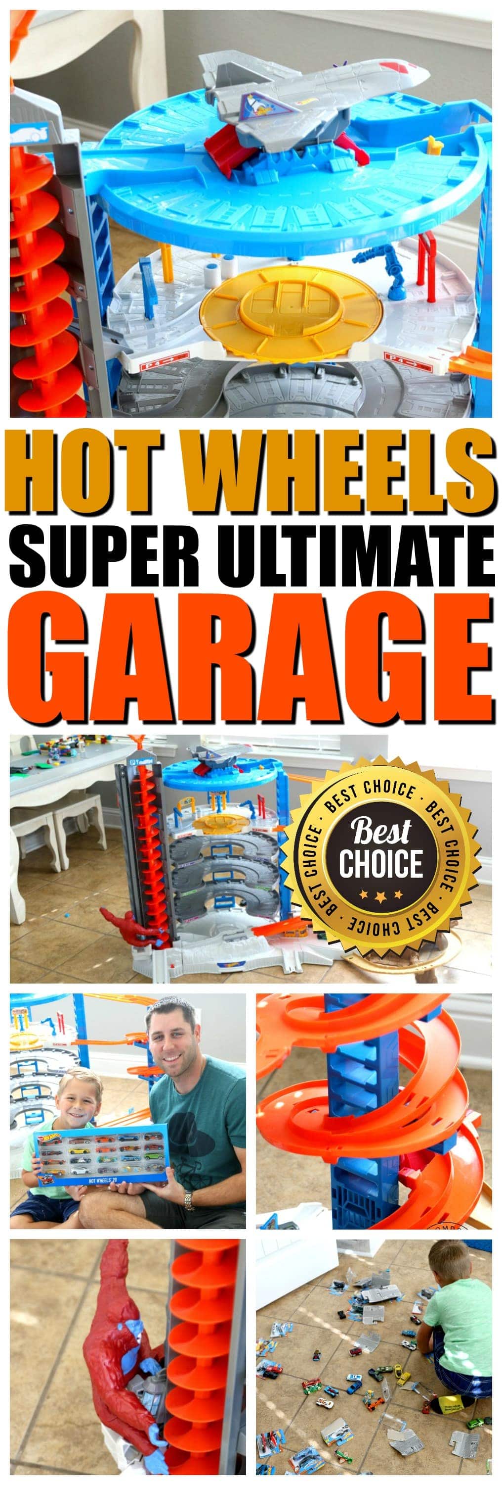 biggest hot wheels garage