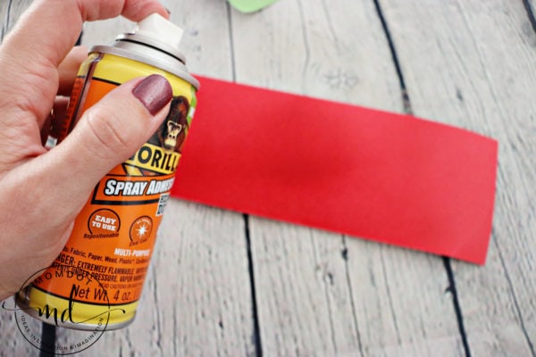 Christmas Can Craft with Gorilla Adhesive Spray - Plus A Giveaway! 