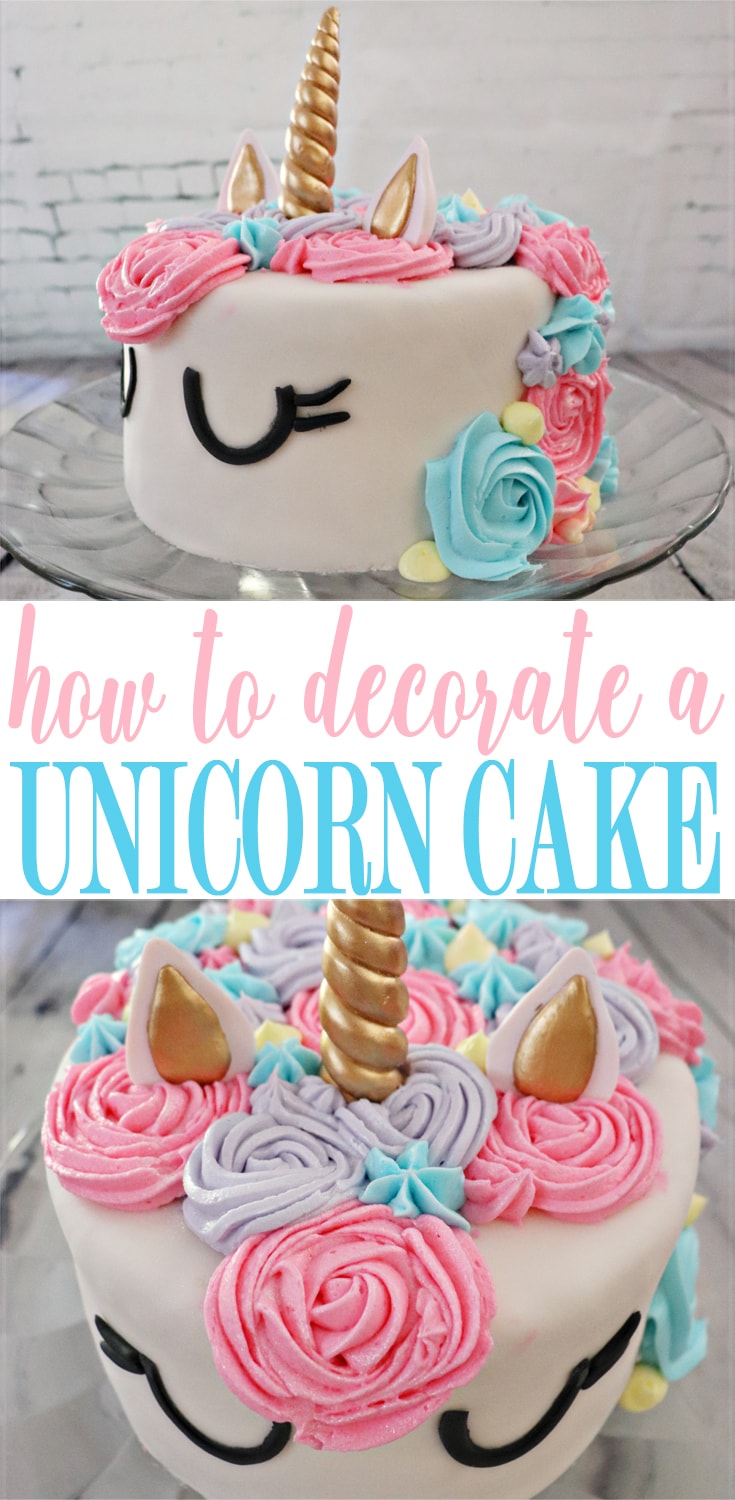 How To Decorate A Unicorn Cake: A Simple Tutorial - MomDot